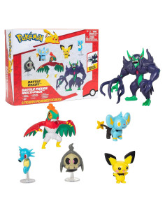 Conjunto de Figuras Pokémon Grimmsnarl 6 Piezas 11,43 cm