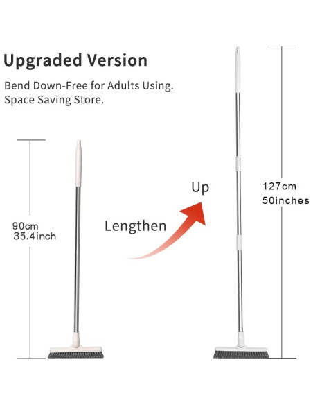 Cepillo de Lechada LandHope 127 cm Mango Largo Cerdas V