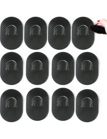 Cepillo de Pelo Negro SG Peine de Viaje Masaje Cuero Cabelludo