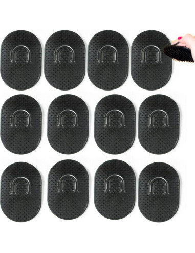 Cepillo de Pelo Negro SG Peine de Viaje Masaje Cuero Cabelludo