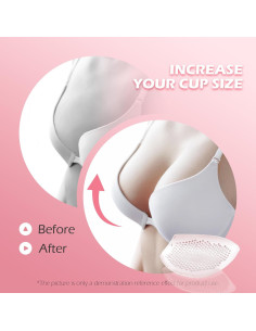 Yofidra Inserciones de Silicona Aumentadoras de Senos 2 Tazas 2