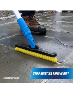 Cepillo de limpieza de lechada Unger - Giratorio 13.97 cm 2