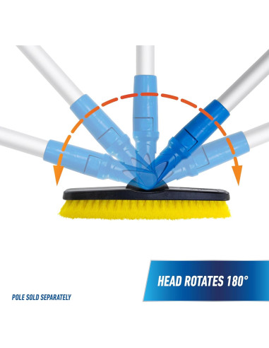 Cepillo de limpieza de lechada Unger - Giratorio 13.97 cm