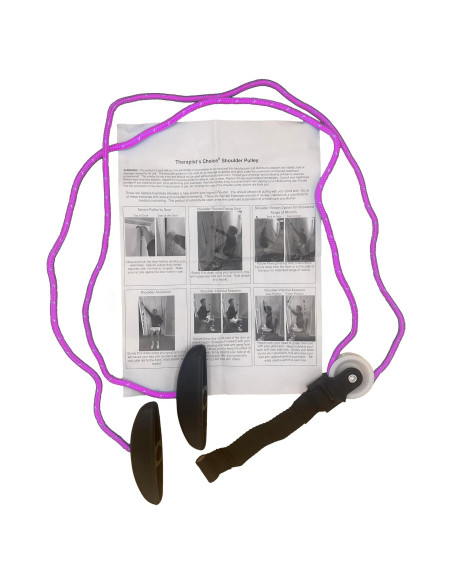 Polea para Hombro Therapist's Choice Rosa, Rehabilitación Fácil