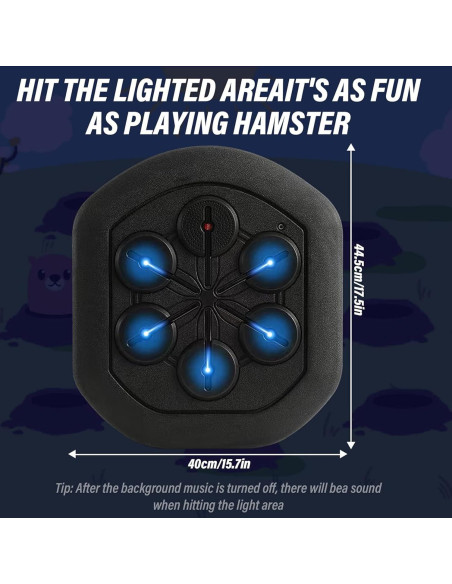 Máquina de Boxeo Musical GGFSSQ Montada en Pared - Ejercicio