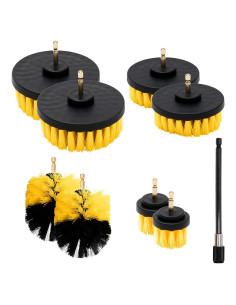 Juego de Cepillos para Taladro NEIKO 00321A 9 Piezas