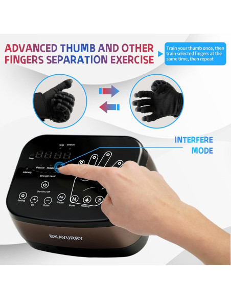 Guantes de Rehabilitación Cualque XL Mano Derecha Calentados