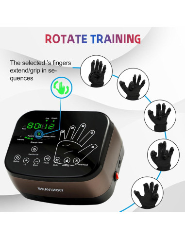 Guantes de Rehabilitación Cualque XL Mano Derecha Calentados