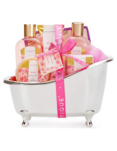 Set de Regalo Spa Luxetique Rosa 8 Piezas Hidratantes
