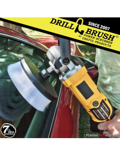 Cepillo Limpiador de Alfombras Drillbrush 17.78 cm Suave 2