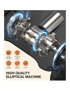 Ejercitador elíptico Yolid ET0001 para uso sentado 2