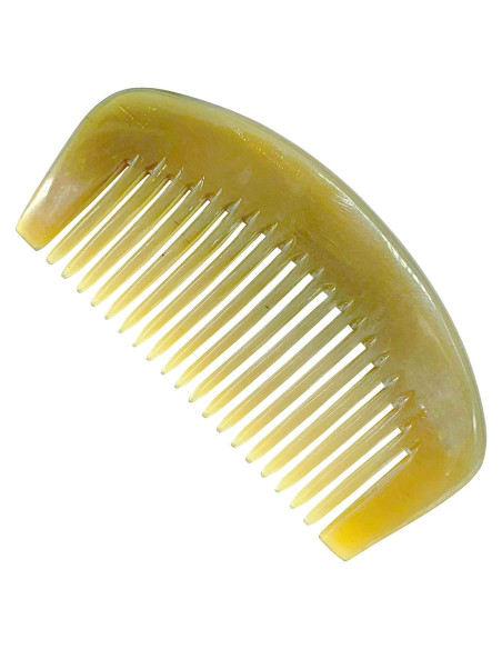 Peine de Cuerno Natural TAMAWire Antiestático 10x9.8cm