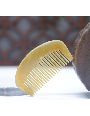 Peine de Cuerno Natural TAMAWire Antiestático 10x9.8cm