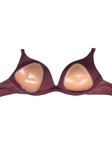 Aumentadores de Senos SEEKUP Triángulo Silicona 10x10 cm