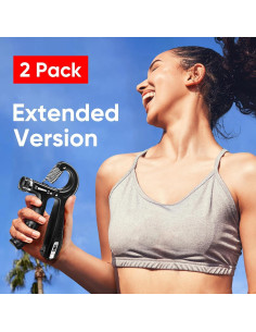 Entrenador de Fuerza de Agarre HiKeep - Resistencia 4,54-59 kg 2