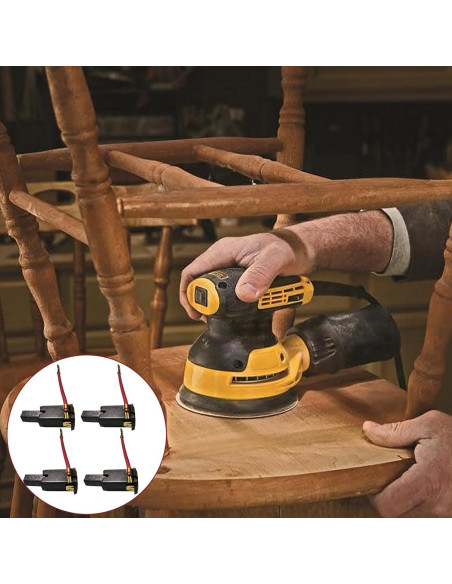 4 Piezas Conjunto de Caja de Cepillos DeWalt N292059