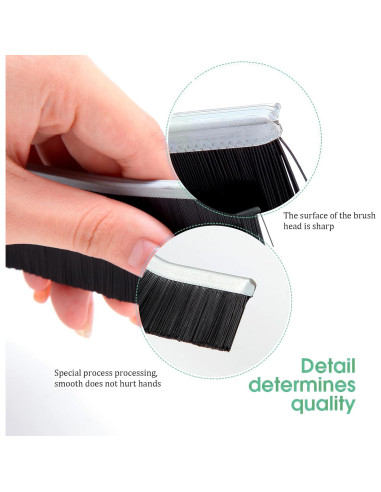 6 Cepillos de Limpieza WDRIGE para Ranuras y Juntas
