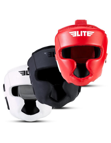 Casco de Boxeo Elite Sports Ajustable para MMA y Kickboxing