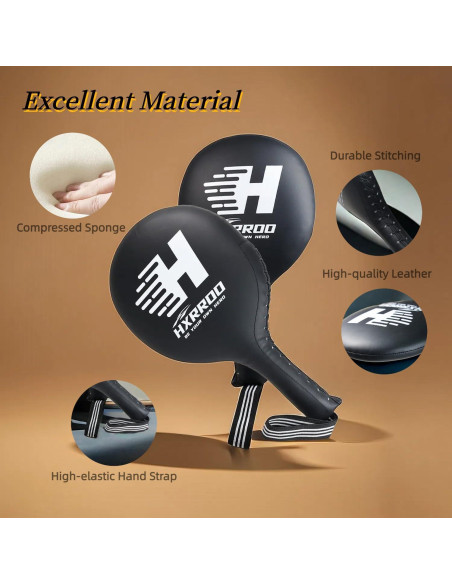 Paquete de 2 Almohadillas de Boxeo HXRROO Redondas 31.75cm