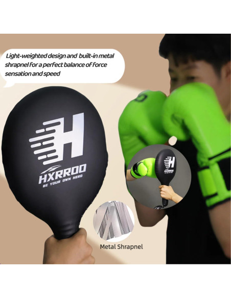 Paquete de 2 Almohadillas de Boxeo HXRROO Redondas 31.75cm