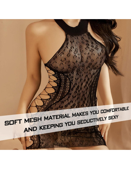 Conjunto de Lencería Sexy Famstar Babydoll de Red