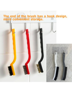 Cepillo de limpieza JIANGLAI para juntas y rincones 5 piezas 2