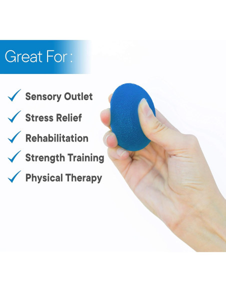 Pelotas de Ejercicio RMS - Kit de Terapia para Manos