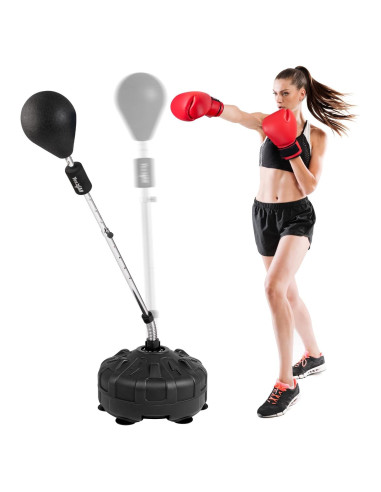 Saco de Boxeo Yes4All con Soporte Ajustable y Bola Reflexiva