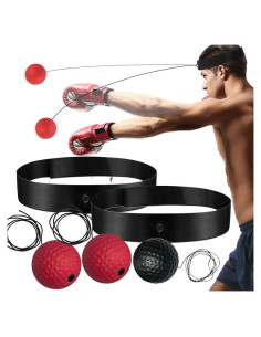 Juego de Pelotas de Reflexión Bntyok para Boxeo y Entrenamiento