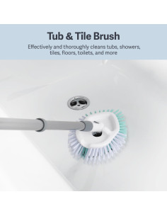 Cepillo de Limpieza Casabella para Baños 71 cm Cerdas Duales 2