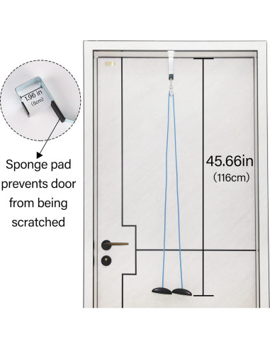 Polea para Hombro Hshbxd sobre la Puerta - Rehabilitación Física