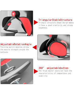 Entrenador de Caderas TINRIEF 12 KG para Tonificar Muslos 2