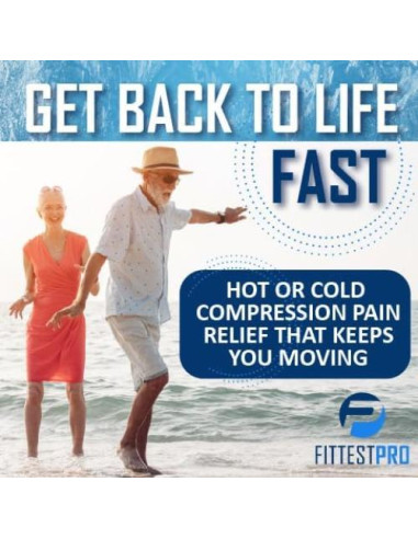 Rodillera Fittest Pro con Paquete de Hielo Reutilizable