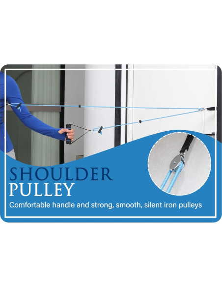 Polea de Hombro Hshbxd para Terapia Física - Azul