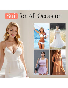 Almohadillas Adhesivas Doble Cara Auftl para Senos A-D 2