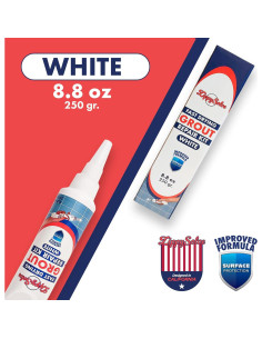 Kit de Reparación de Lechada ZippySolve 250g Blanco Secado Rápido 2