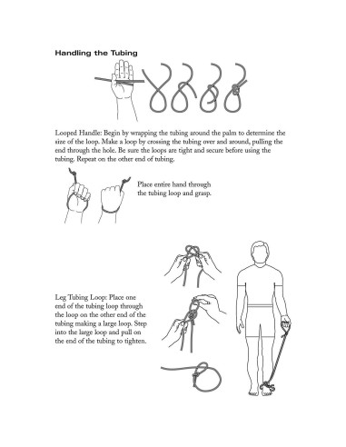 Tubo de Resistencia THERABAND Beige Extra Delgado 7,6 m