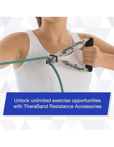 Tubo de Resistencia THERABAND Beige Extra Delgado 7,6 m