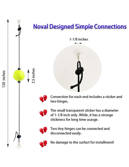 Bola de Golpeo Unlimit para Boxeo y Coordinación