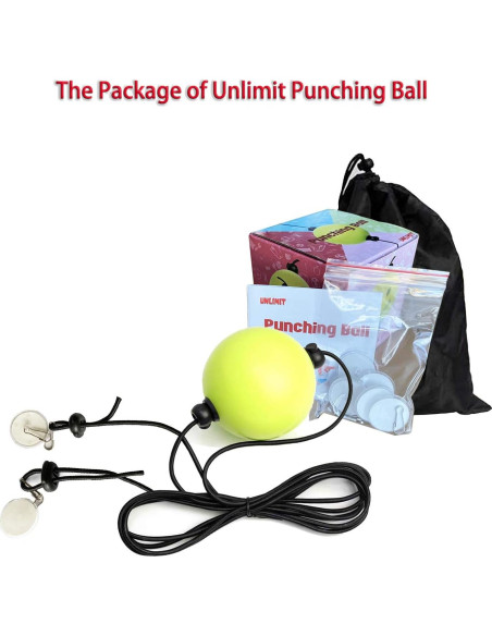 Bola de Golpeo Unlimit para Boxeo y Coordinación