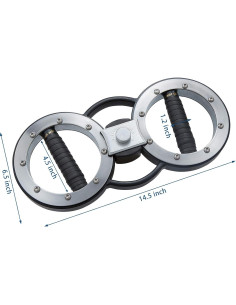 Máquina Rotativa Spinning Burn 5,44 kg Entrenador de Brazos 2