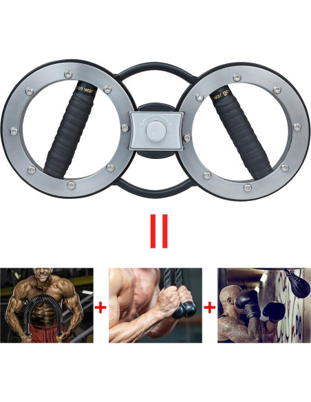 Máquina Rotativa Spinning Burn 5,44 kg Entrenador de Brazos