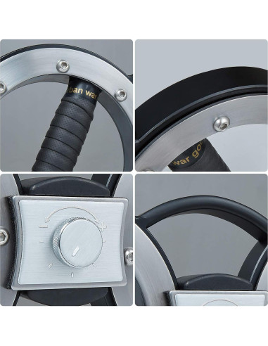 Máquina Rotativa Spinning Burn 5,44 kg Entrenador de Brazos