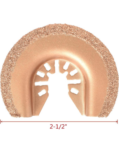 Cuchillas de Multiherramienta Oscilante Ettonsun 6 Pcs Carburo