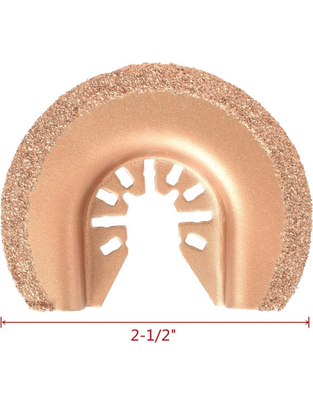 Cuchillas de Multiherramienta Oscilante Ettonsun 6 Pcs Carburo