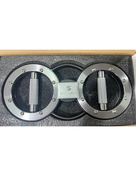 Máquina Rotativa Spinning Burn 5,44 kg Entrenador de Brazos