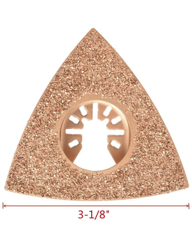 Cuchillas de Multiherramienta Oscilante Ettonsun 6 Pcs Carburo