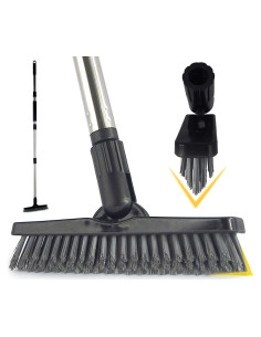 Cepillo de Lechada Rotatorio FRAXIR 137 cm Mango Ajustable