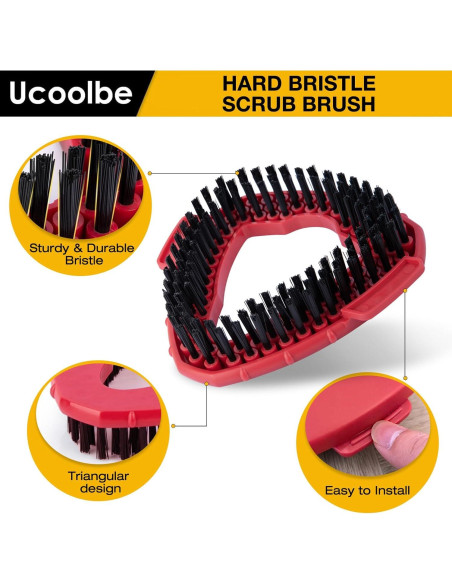 Cepillo Fregona Ucoolbe Spin Mop Repuesto Nylon 130g