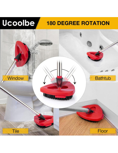 Cepillo Fregona Ucoolbe Spin Mop Repuesto Nylon 130g